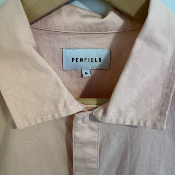 Pink Penfield Spring Button Up Shacket - Picture 2 of 5